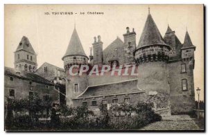 Old Postcard Thiviers Le Chateau