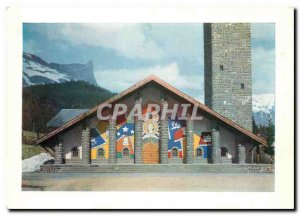 Postcard Modern Church Of All Grace ND Plateau d'Assy Haute Savoie Mosaique