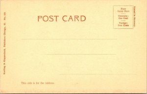 Chicago, IL Illinois STUDEBAKER BUILDING~East Lake Laundry ca1900's UDB Postcard