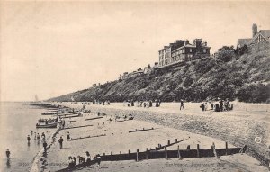 A777 England Dovercourt Bay Esplanade Boats vintage postcard