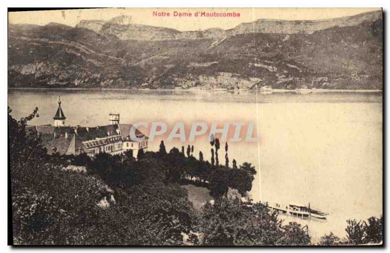 Old Postcard Notre Dame D Hautecombe