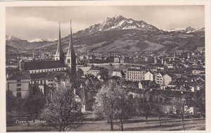 Schweiz Luzern mit Pilatus Photo