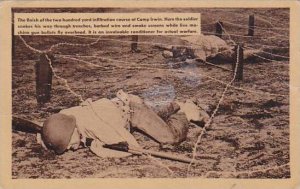 California Camp Irwin Finish Two Hundred Yard Infiltration Course