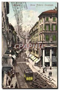 Italia - Italy - Italy - Milan - Milan - Corso Vittorio Emanuele - Tram - Old...