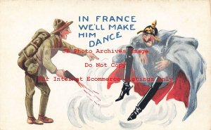 Bernhardt Wall, World War Patriotic Propaganda, Soldier Firing at German Soldier