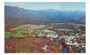 NH - Conway. Aerial View looking North ca 1965