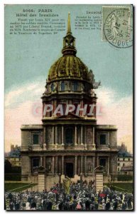 Old Postcard Paris Hotel des Invalides