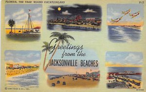 Greetings from the Jacksonville Beaches Year Round Vacationland Jacksonville FL