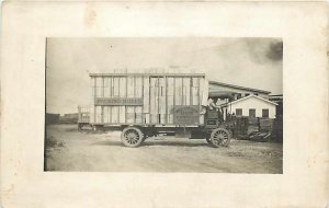 East Brooklyn Box Company Truck, RPPC, Packing Boxes, Baltimore, Maryland