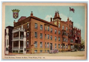 c1940's Trois Rivieres Chateau De Blois Three Rivers PQ Canada Postcard