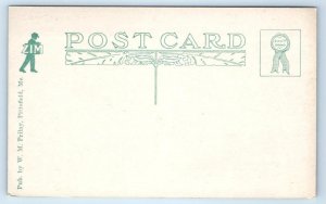 JACKMAN, ME Maine ~ Roadside McKENNY HOUSE Horse & Buggy c1910s Postcard