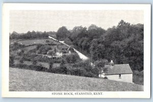 Kent England Postcard View of Stone Rock Stansted c1920's Unposted Antique
