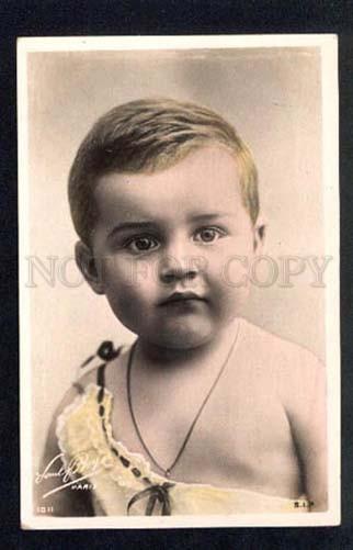 034839 Plump Boy. Vintage Tinted PHOTO pc