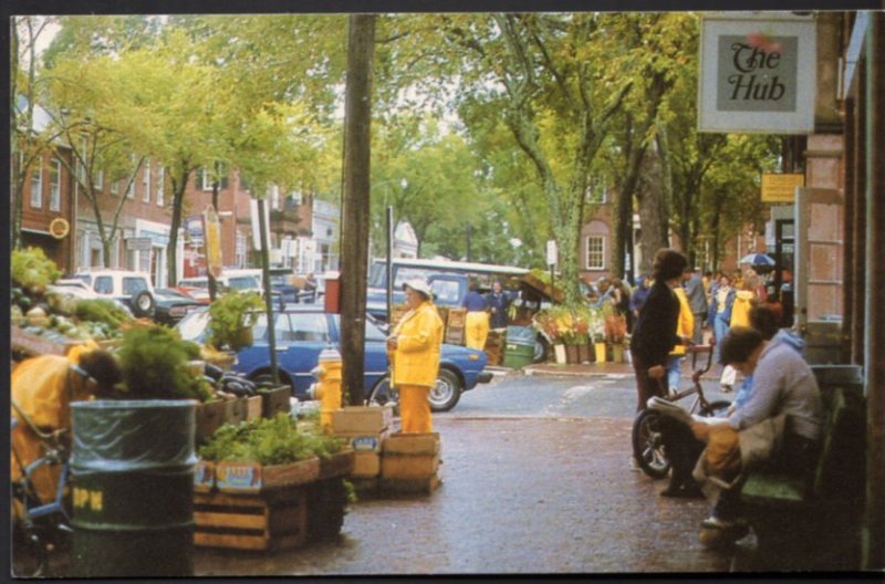 Massachusetts NANTUCKET Hint of Autumn The Far-Away Island Street View - Chrome