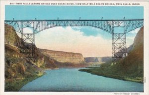 Idaho Twin Falls Jerome Bridge Over Snake River