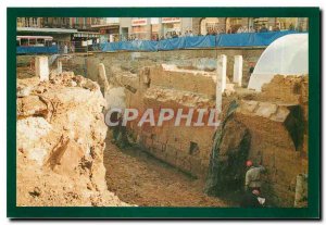 Postcard Modern Tramway in Strasbourg archaeological excavations of the site ...