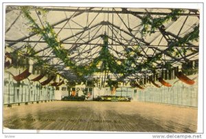 Interior, Officer's Reception Hall, Navy Yard, Charleston, South Carolina, 19...