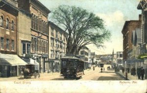 Court St. in Auburn, Maine