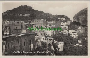 Italy Postcard - Capri Panorama Col Castiglione  RS36872