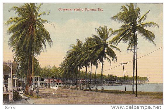 Causeway Edging Panama Bay, Panama, 00-10s