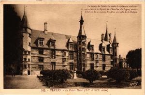 CPA nevers - the ducal palace (355737) 