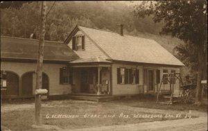 Wardsboro Vermont VT CH Kennon Store c1915 Real Photo Postcard