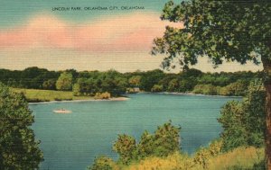 Vintage Postcard 1946 Lincoln Park Oklahoma City Oklahoma Mid-Continent News