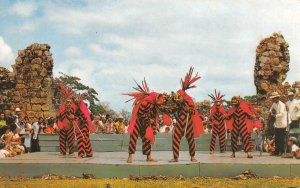 OLD PANAMA, Panama  FOLKLORE DANCERS Perform DIRTY DEVILS  Roadside  Postcard