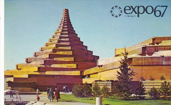 Man In The Community and Man and His Health Complex Expo67 Montreal Canada