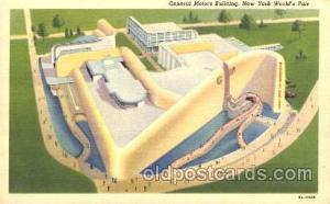 General Motors Building 1939 New York USA Worlds Fair Exposition Unused 