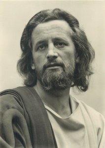 Actor Anton Preisinger portraying Christ Oberammergau Passion Theater Play 1960