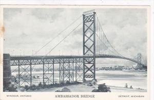 Michigan Detroit Ambassador Bridge