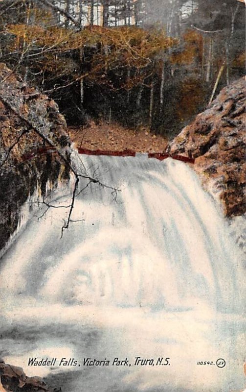 Waddell Falls, Victoria Park Truro Postal Used Unknown 