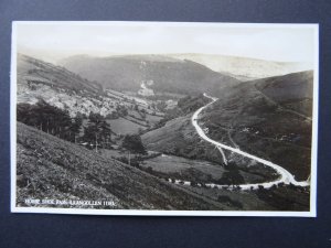 Wales LLANGOLLEN The Horse Shoe Pass - Old RP Postcard by J. Salmon