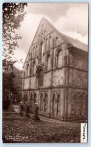 TICKENCOTE Church west end Rutland  England UK W.A. Call Postcard