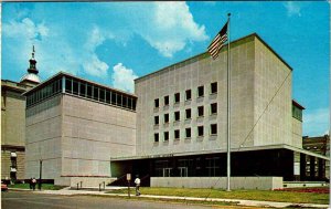 Postcard MUSEUM SCENE Springfield Illinois IL AM8712