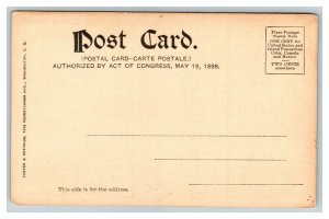 Vintage 1900's Postcard Hall of Representatives Floor of Capitol Washington DC