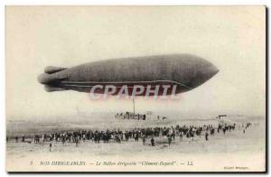 Old Postcard Jet Aviation Zeppelin Airship The airship Clement Bayard