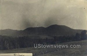 Real Photo - Mt Owen - Ashfield, Massachusetts MA