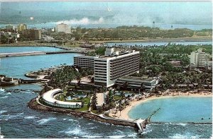 Postcard AERIAL VIEW SCENE San Juan Puerto Rico PR AI9842