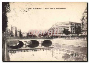 Postcard Belfort Old Bridge Tasty