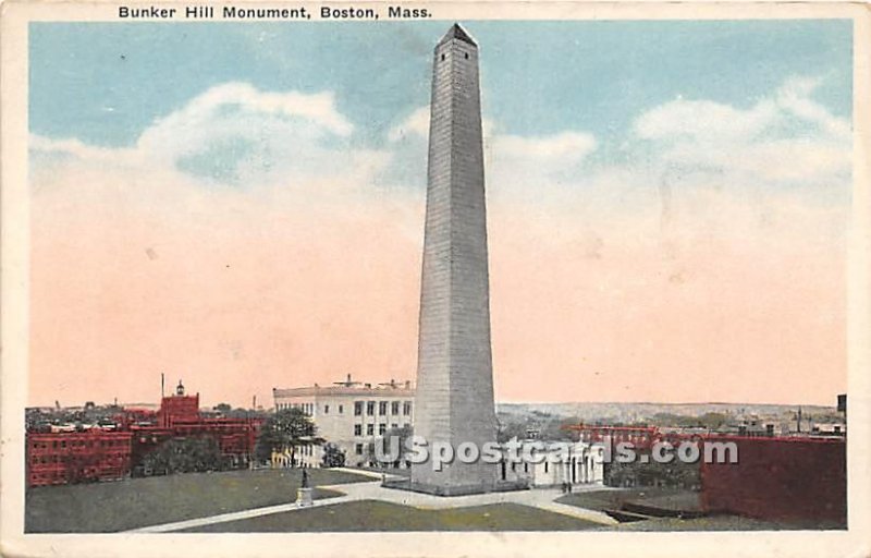 Bunker Hill Monument - Boston, Massachusetts MA  