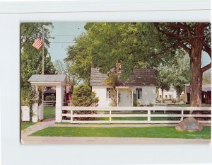 Postcard Birthplace of Herbert Hoover, West Branch, Iowa