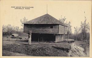 Washington Centralia Fort Boyst Blockhouse