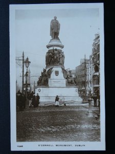 Ireland DUBLIN O'Connell Monument - Old RP Postcard by Signal Series 7046