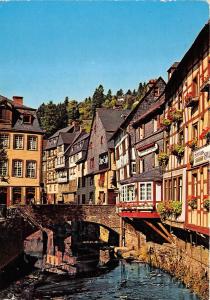 BG5936 stadtansicht mit rur  monschau eifel montjoie   germany