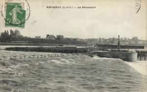 CPA ANDRESY-Le Deversoir (260361)