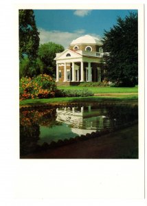 West Front, Fish Pond, Monticello, Charlottesville, Virginia