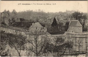 CPA Fougeres vue generale du Chateau (1237595)