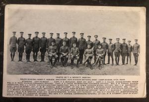 Mint Usa Real Picture Postcard RPPC National Army Can Devens Ayer MA